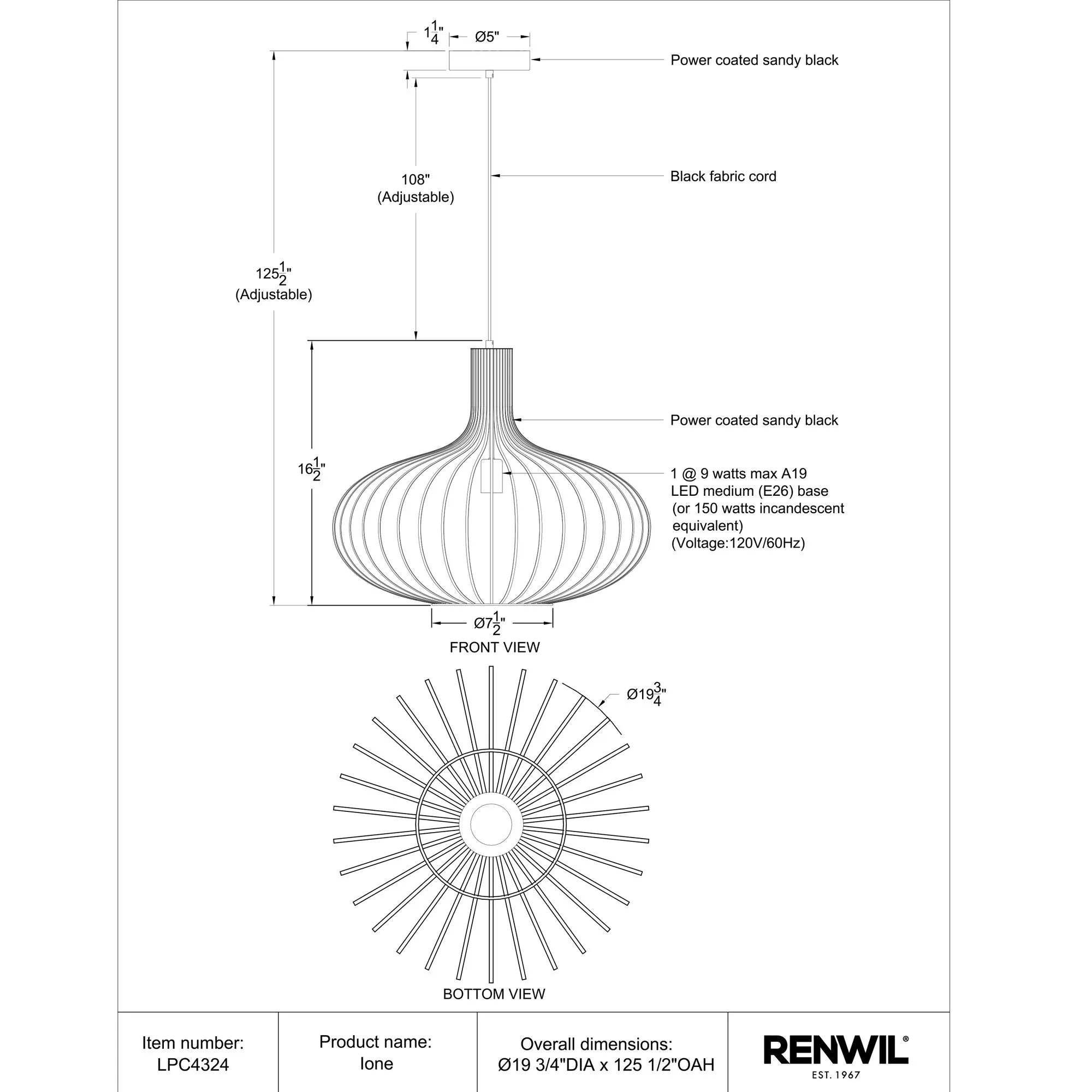 Ione Pendant Lamp