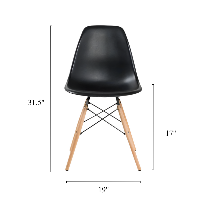 Eames Dining Chair - Wood Base Only
