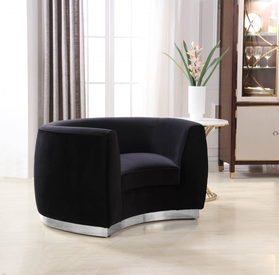 Julian Velvet Upholstered Chair