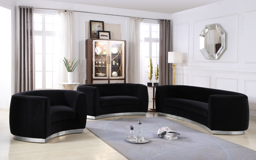 Julian Velvet Upholstered Chair