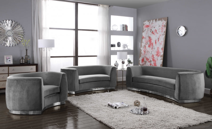 Julian Velvet Upholstered Chair