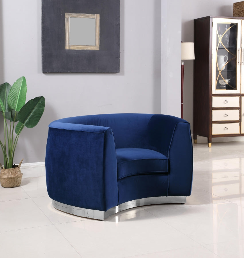 Julian Velvet Upholstered Chair