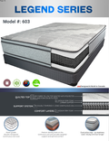 13" Legend 2 sided pillow top