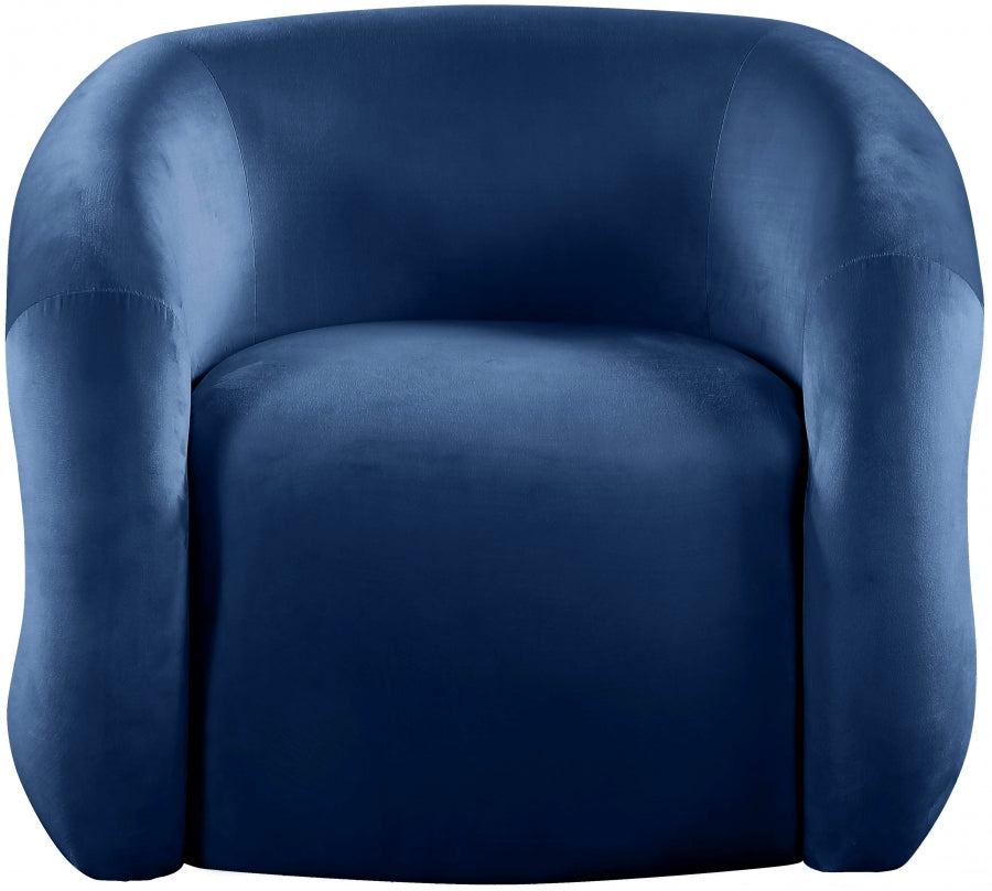 Roxbury Velvet Upholstered Accent Chair