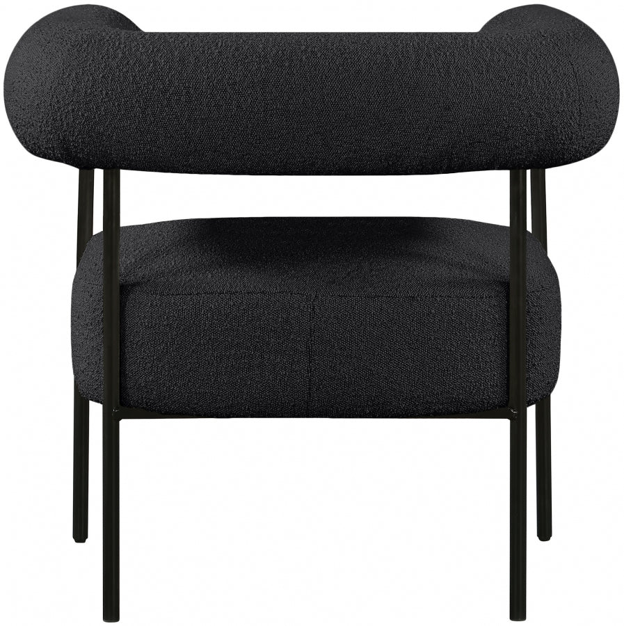 Blake Boucle Fabric Upholstered Accent Chair