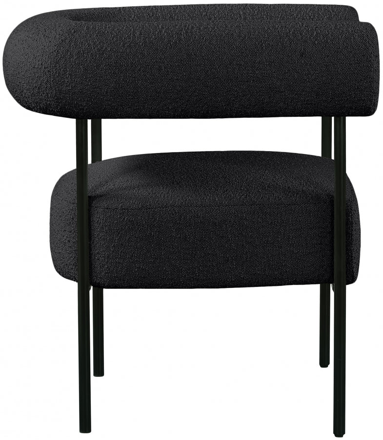 Blake Boucle Fabric Upholstered Accent Chair