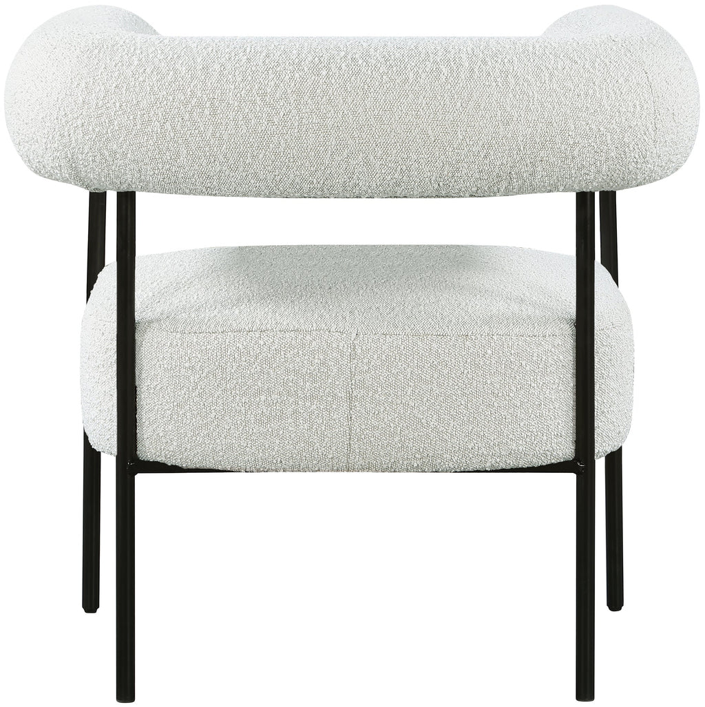 Blake Boucle Fabric Upholstered Accent Chair