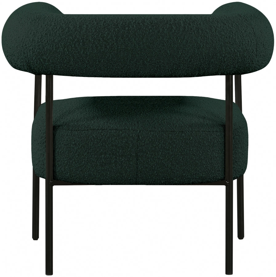 Blake Boucle Fabric Upholstered Accent Chair