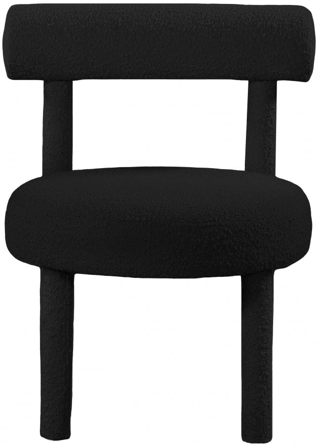 Parlor Boucle Fabric Upholstered Accent Chair