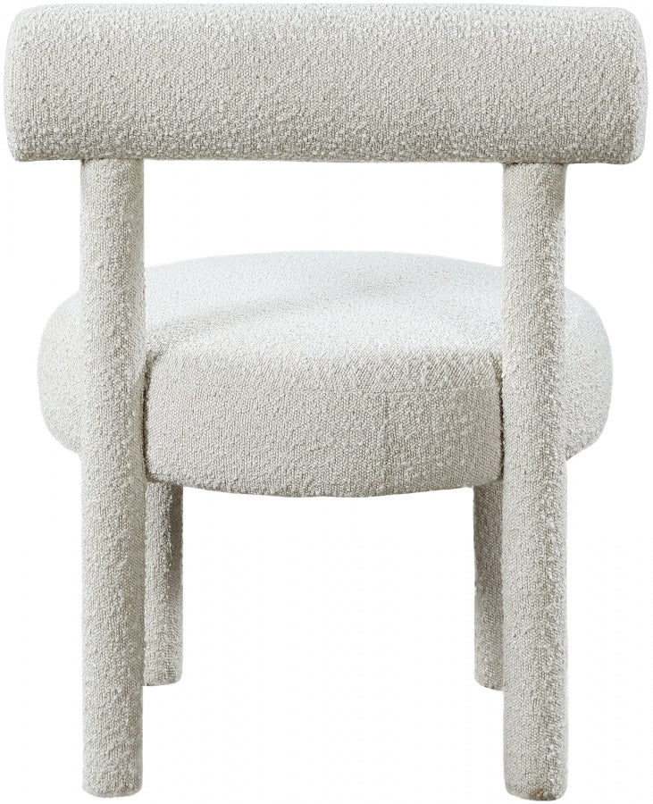 Parlor Boucle Fabric Upholstered Accent Chair