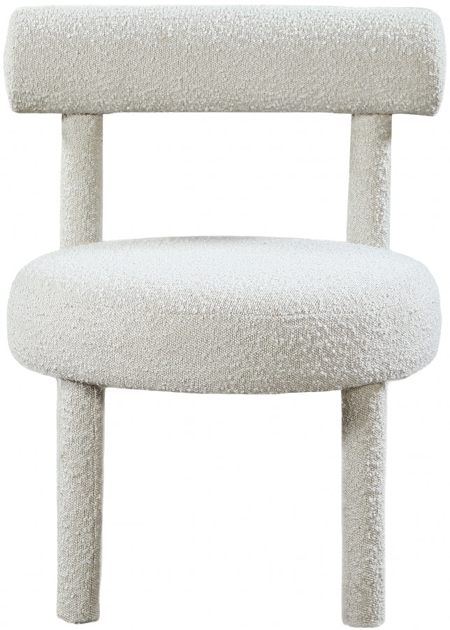 Parlor Boucle Fabric Upholstered Accent Chair