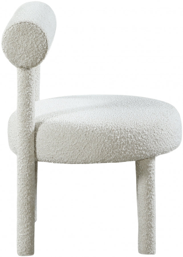 Parlor Boucle Fabric Upholstered Accent Chair