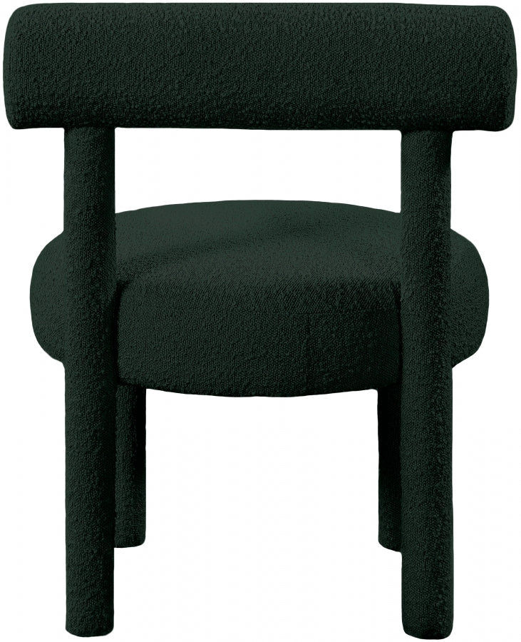 Parlor Boucle Fabric Upholstered Accent Chair
