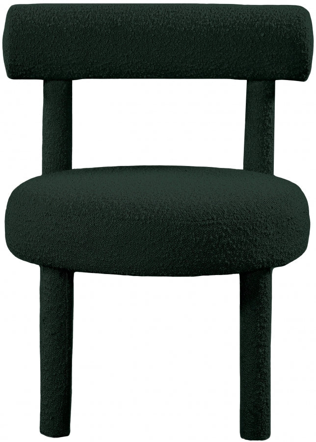 Parlor Boucle Fabric Upholstered Accent Chair