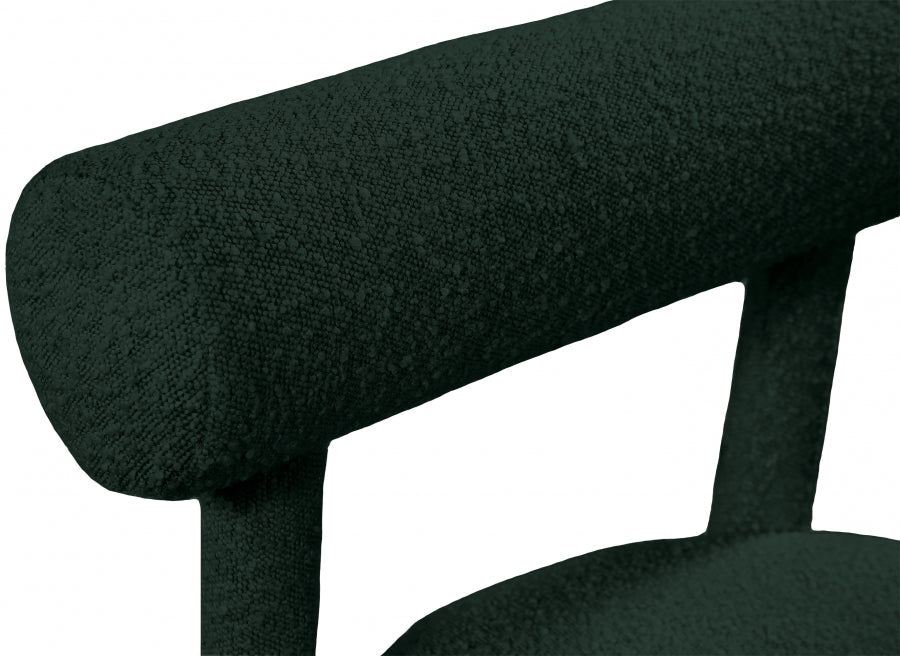 Parlor Boucle Fabric Upholstered Accent Chair