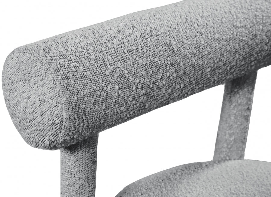 Parlor Boucle Fabric Upholstered Accent Chair