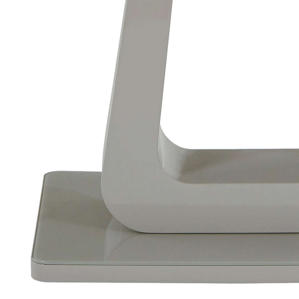 Corvus Dining Table w/Extension in Warm Grey