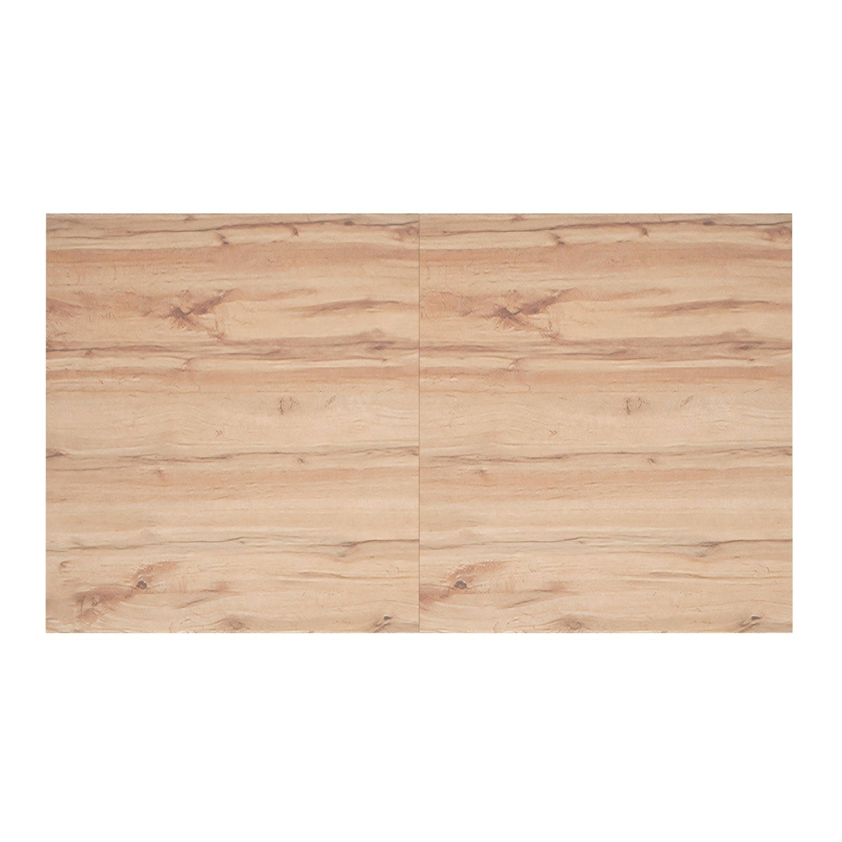 Forna Dining Table w/Extension in Natural and Black