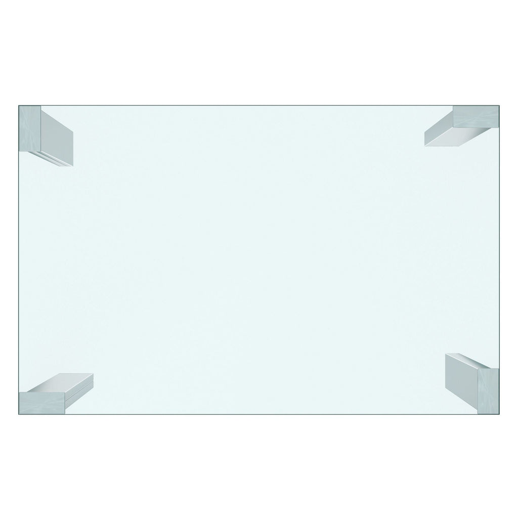 Frankfurt Rectangular Dining Table in Stainless Steel