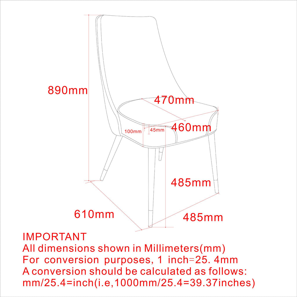 Silvano Dining Chair, set of 2, in Vintage Grey and Black
