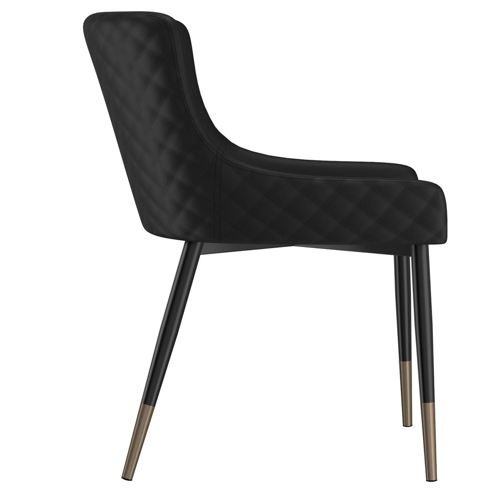Xander Dining Chair, set of 2, in Black