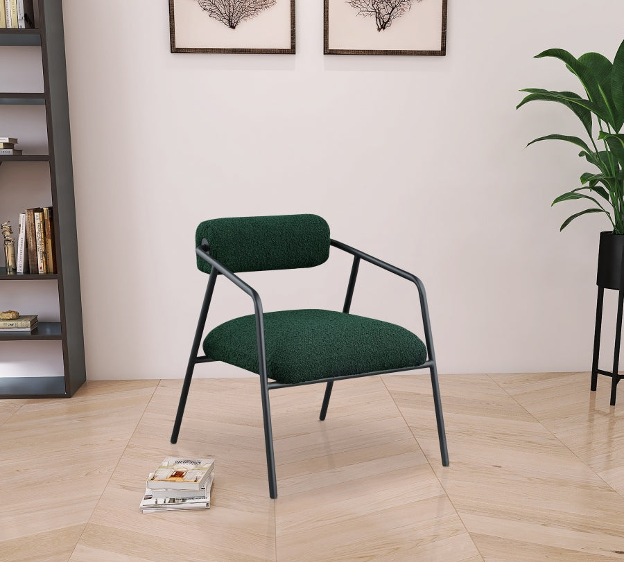 Carly Boucle Fabric Upholstered Accent Chair