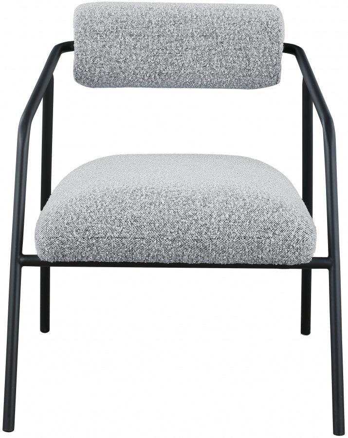 Carly Boucle Fabric Upholstered Accent Chair