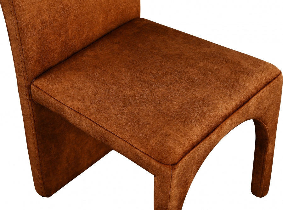 Summer Velvet Upholstered Dining Side Chair