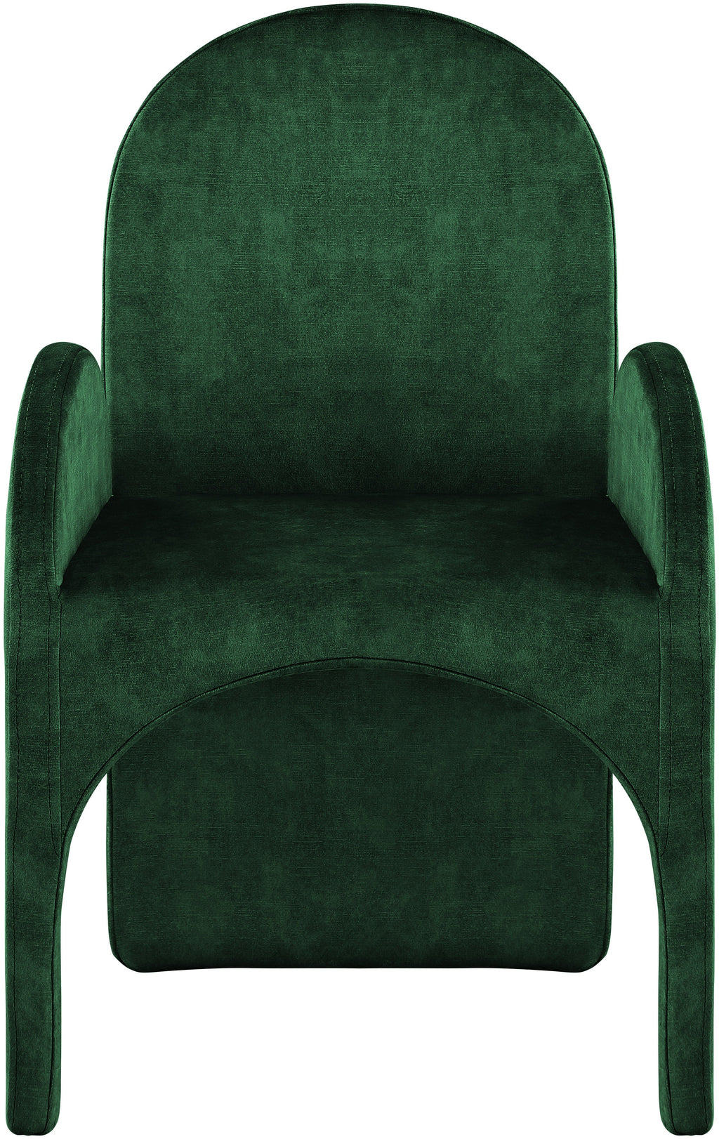 Summer Velvet Upholstered Dining Arm Chair