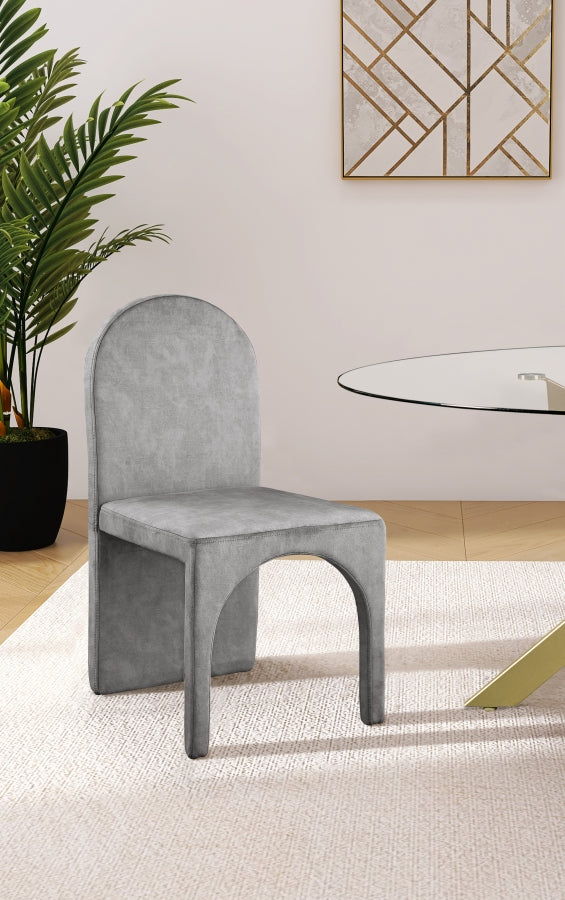 Summer Velvet Upholstered Dining Side Chair