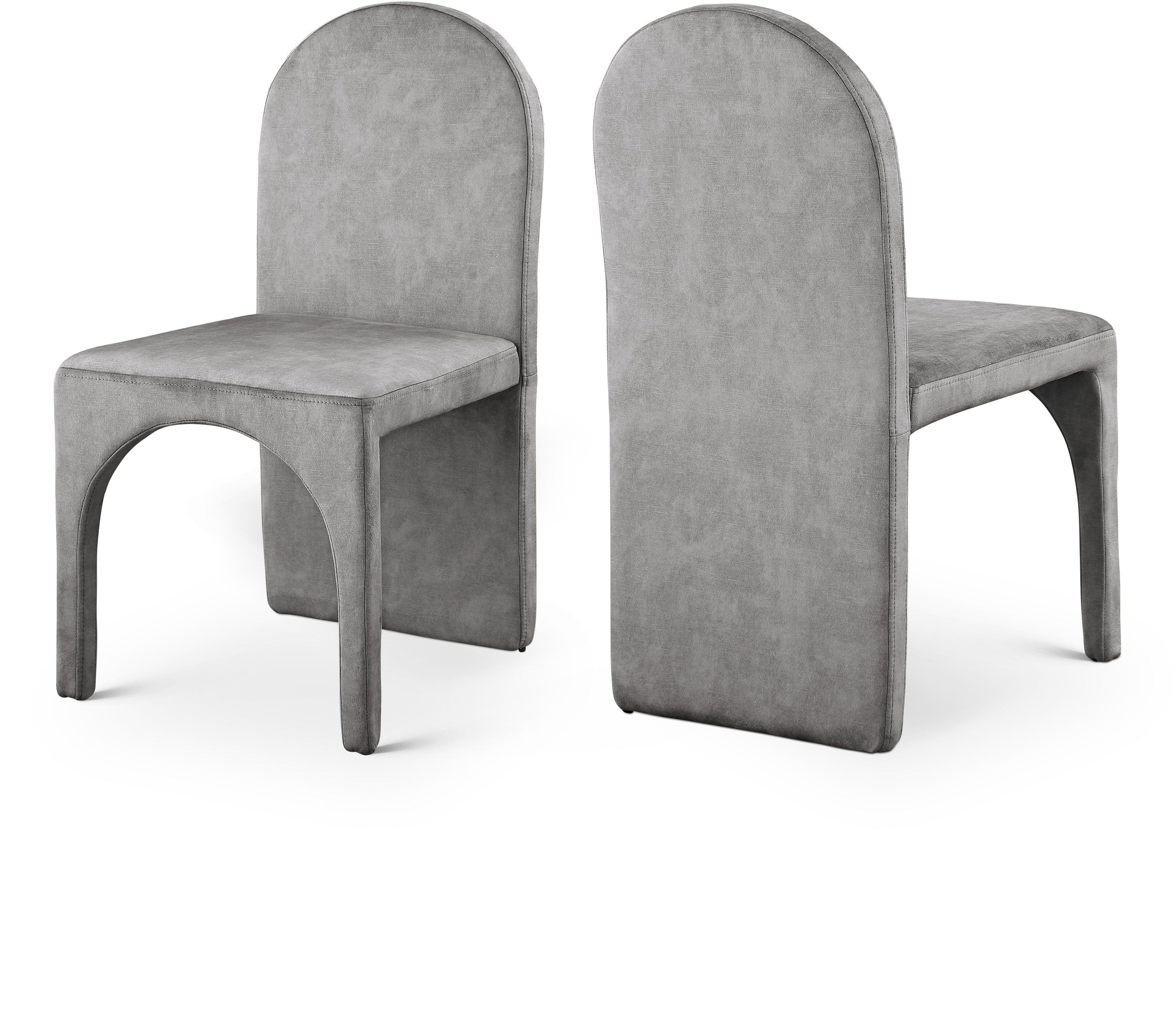 Summer Velvet Upholstered Dining Side Chair