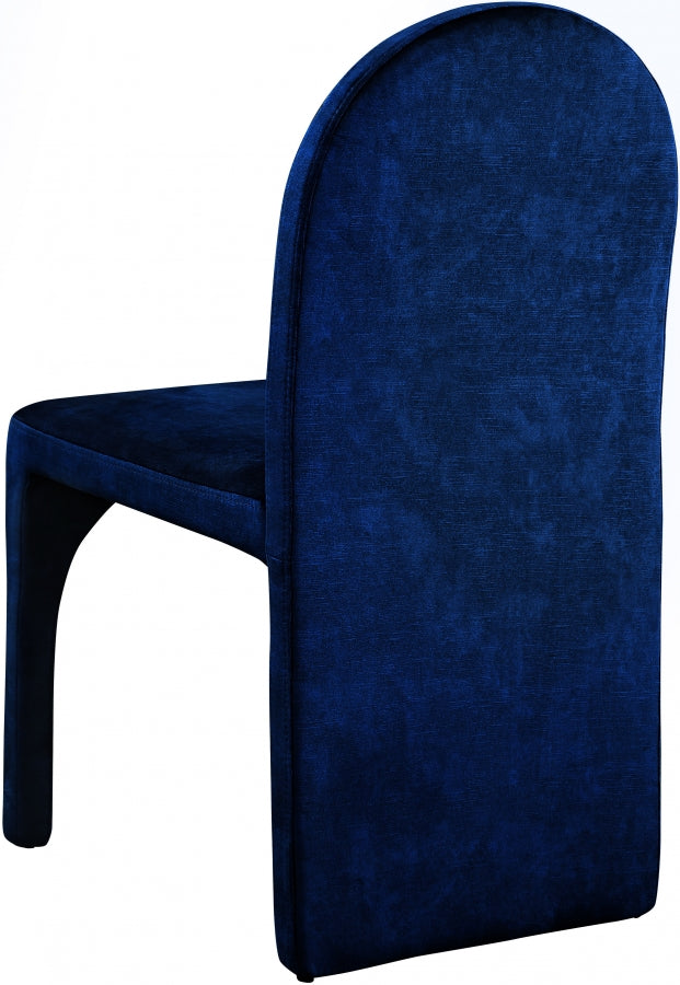 Summer Velvet Upholstered Dining Side Chair