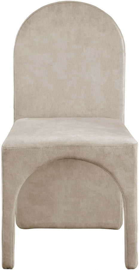 Summer Velvet Upholstered Dining Side Chair