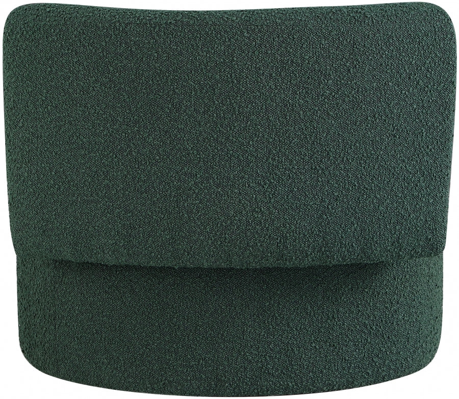Como Boucle Fabric Upholstered Accent Chair
