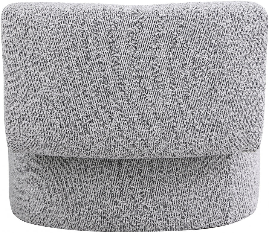 Como Boucle Fabric Upholstered Accent Chair
