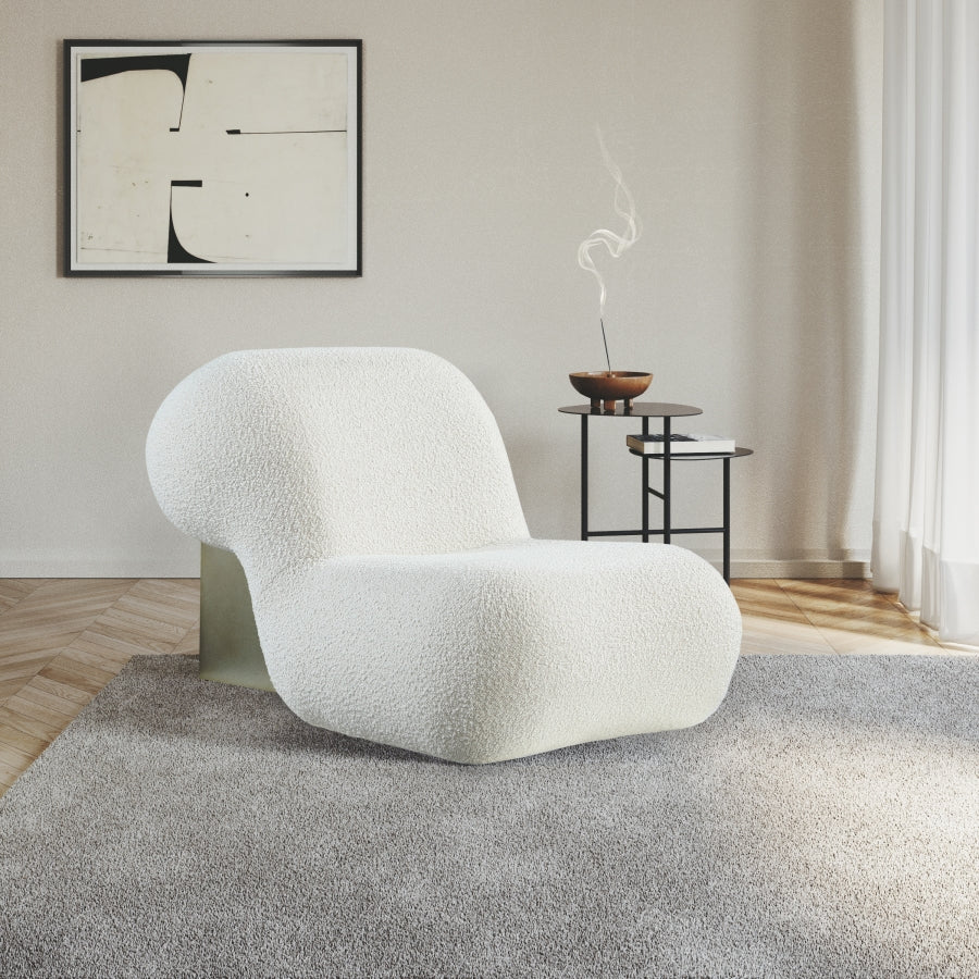 Quadra Boucle Fabric Upholstered Accent Chair