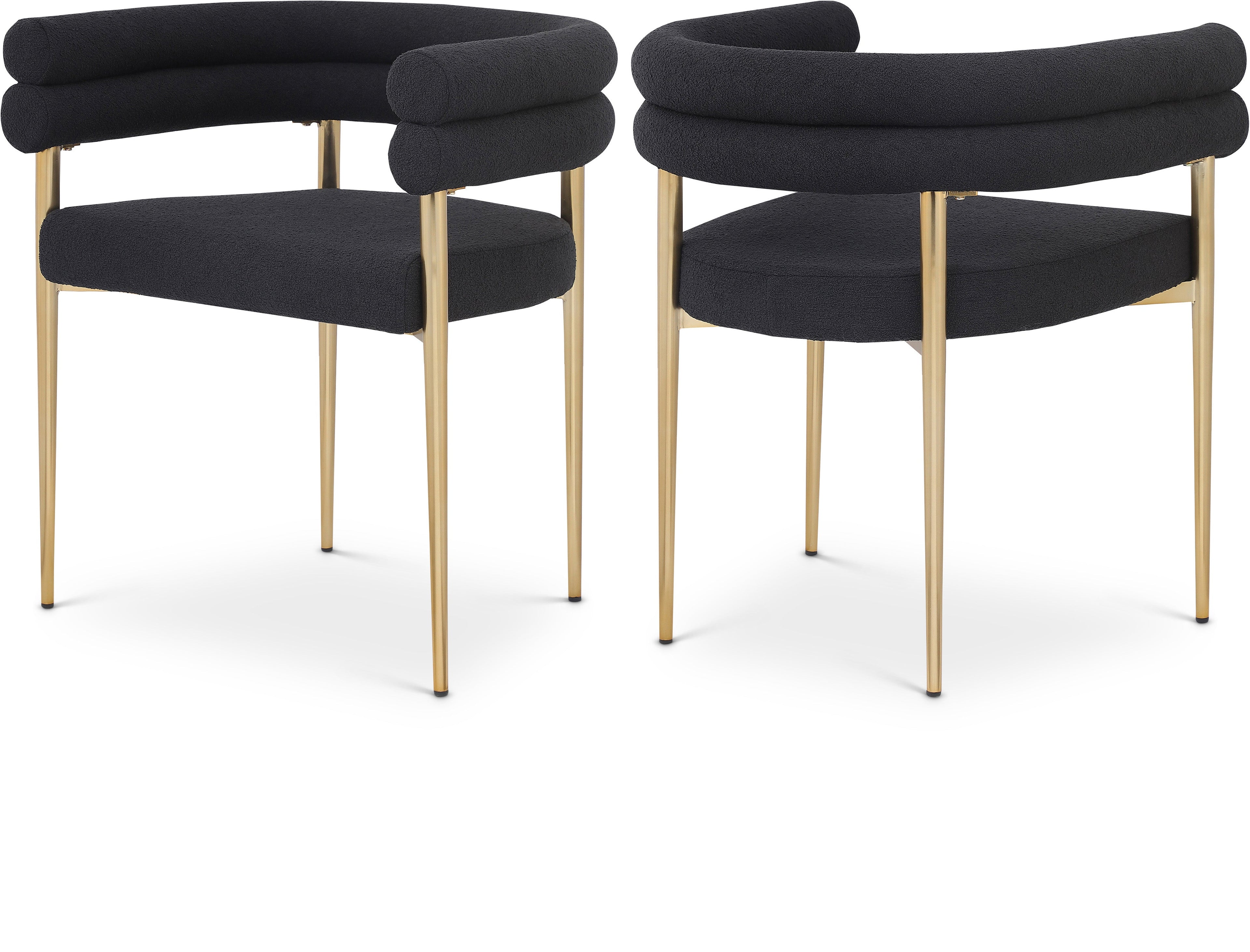 Brielle Boucle Fabric Upholstered Dining Chair