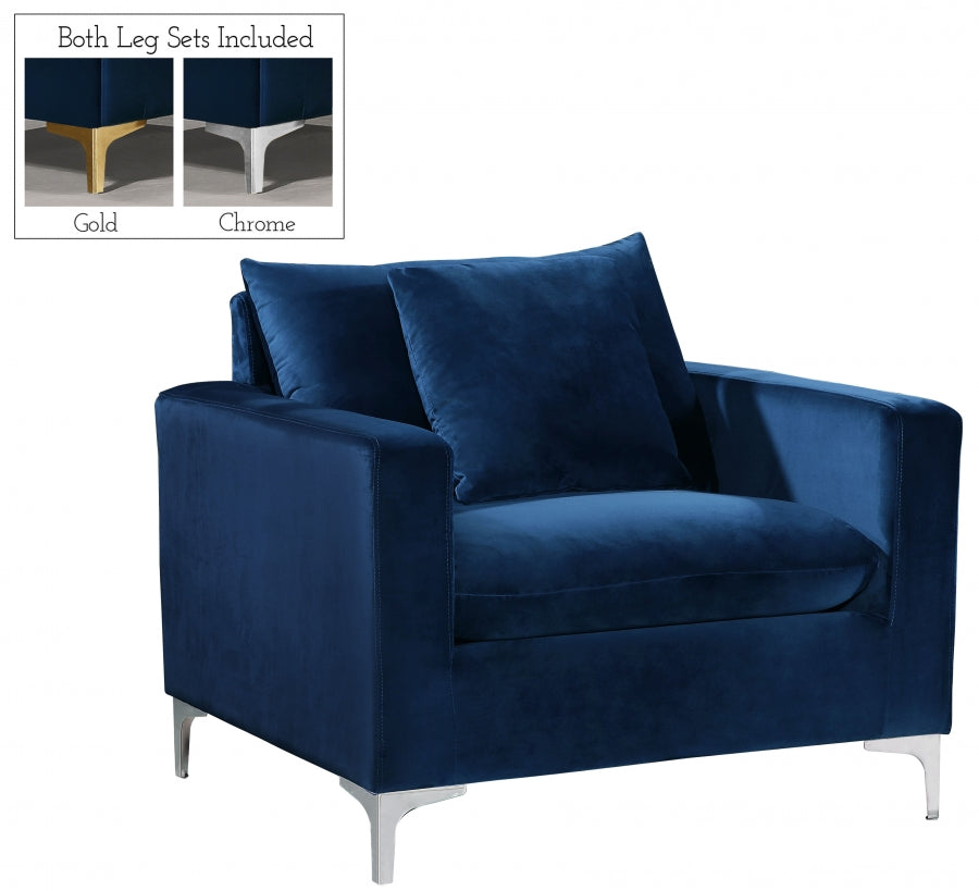 Naomi Velvet Upholstered Chair