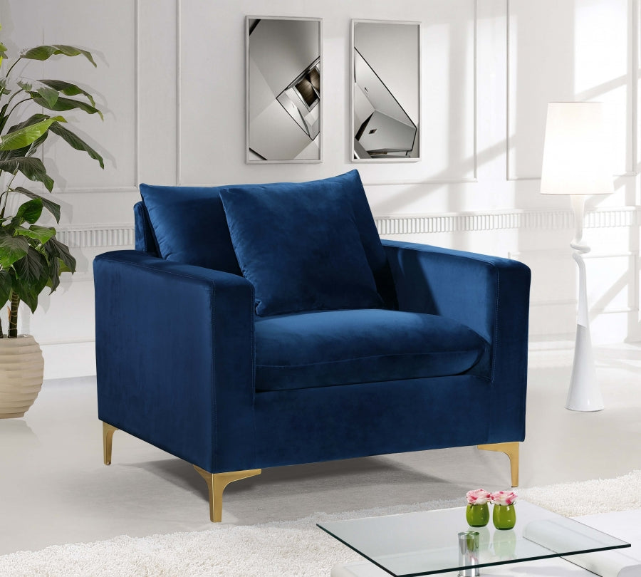 Naomi Velvet Upholstered Chair