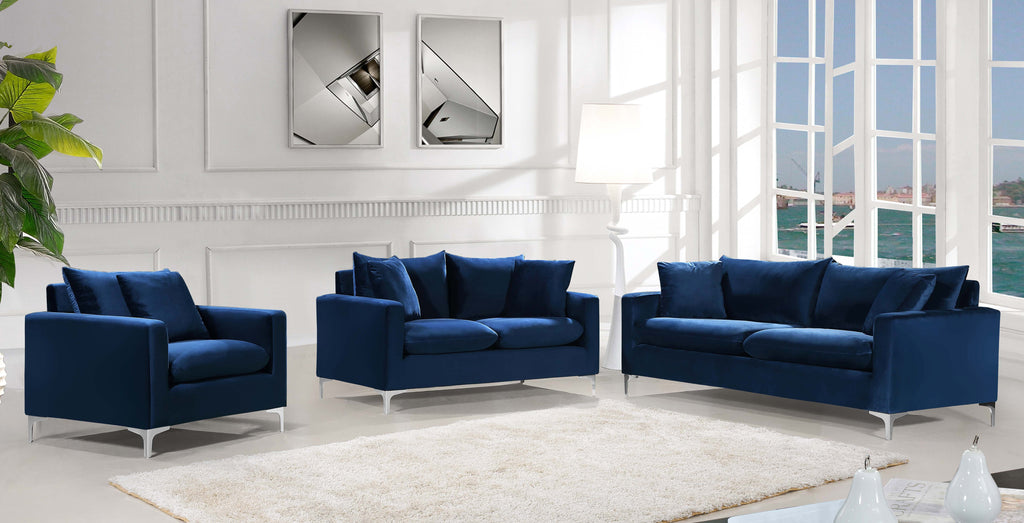 Naomi Velvet Upholstered Chair