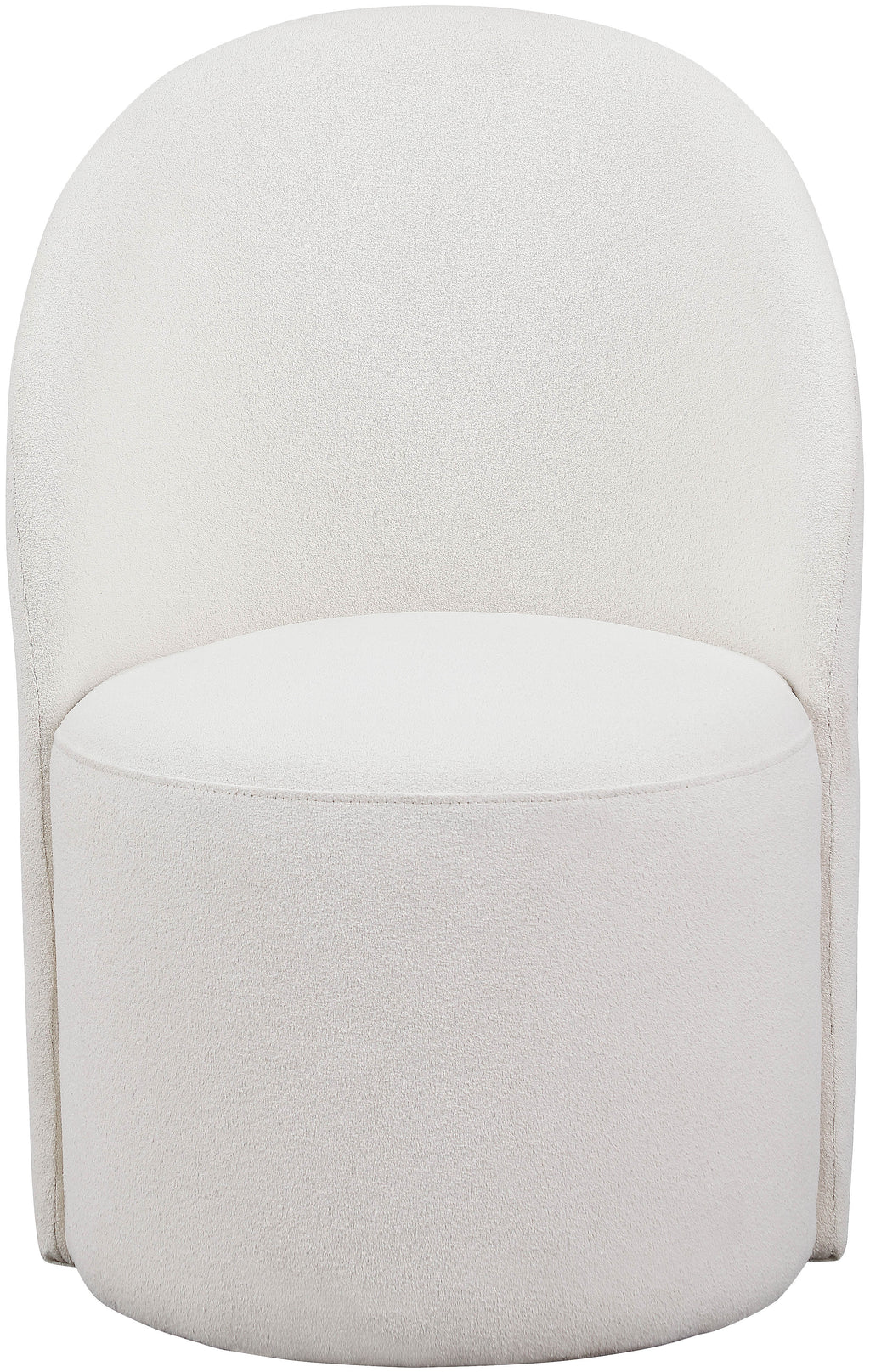 Hautely Boucle Fabric Upholstered Accent | Dining Chair