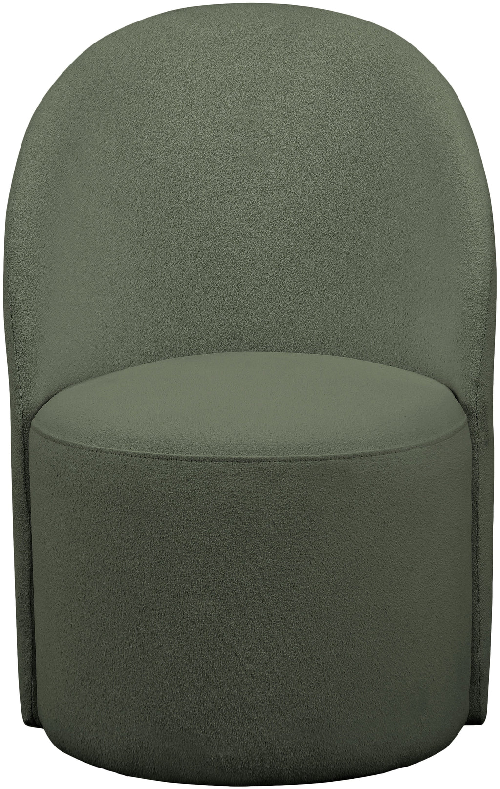 Hautely Boucle Fabric Upholstered Accent | Dining Chair