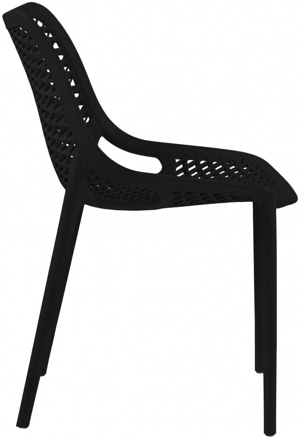 Mykonos Plastic Outdoor Patio Dining Chair - Set of 4