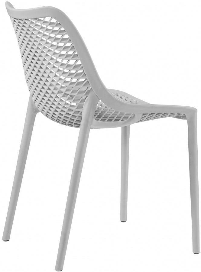 Mykonos Plastic Outdoor Patio Dining Chair - Set of 4