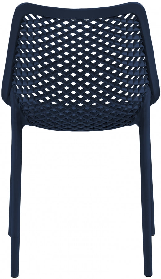 Mykonos Plastic Outdoor Patio Dining Chair - Set of 4