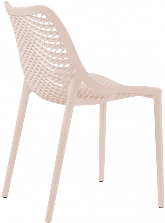 Mykonos Plastic Outdoor Patio Dining Chair - Set of 4