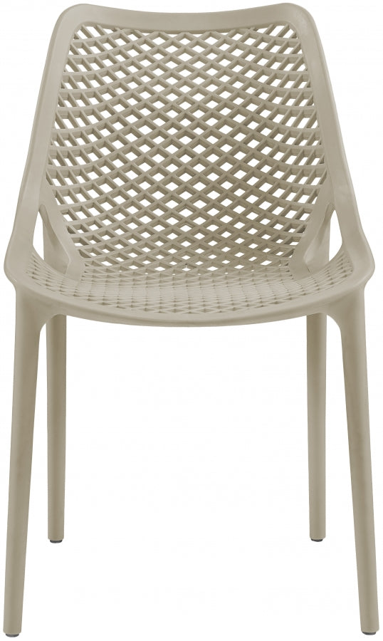 Mykonos Plastic Outdoor Patio Dining Chair - Set of 4