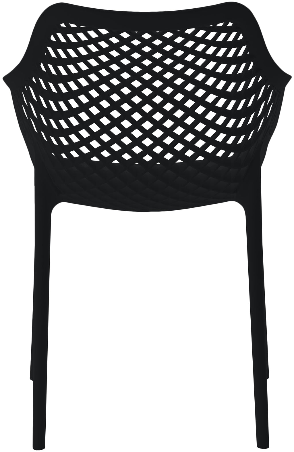 Mykonos Plastic Outdoor Patio Dining Chair