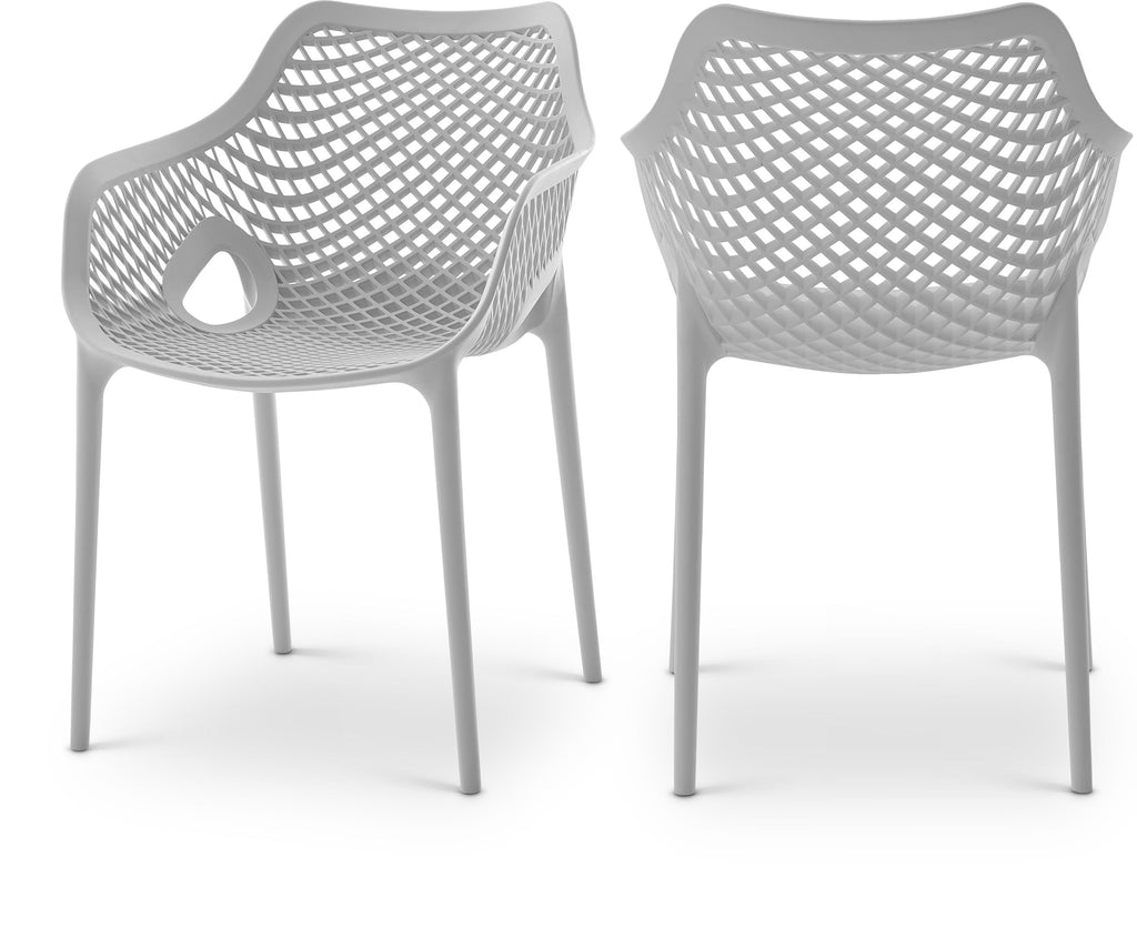 Mykonos Plastic Outdoor Patio Dining Chair
