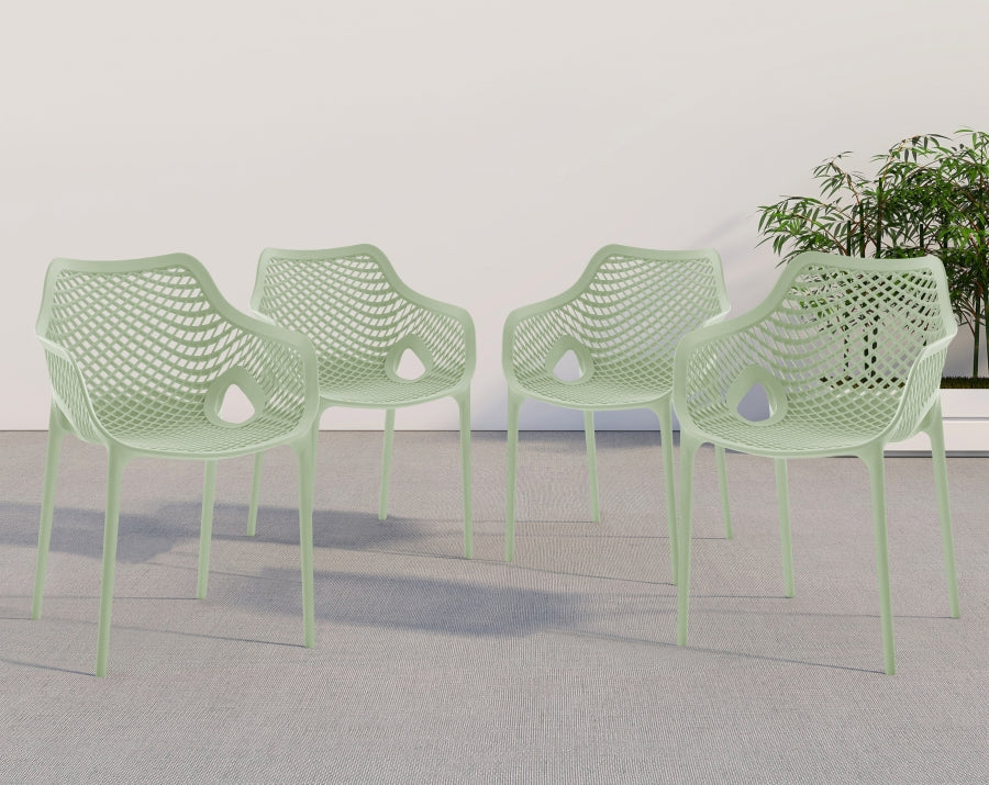 Mykonos Plastic Outdoor Patio Dining Chair